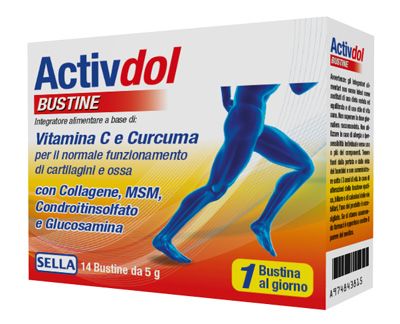 ACTIVDOL CARTILAGINI E ARTICOLAZIONI 14 BUSTINE DA 5 G - farmasconti.eu