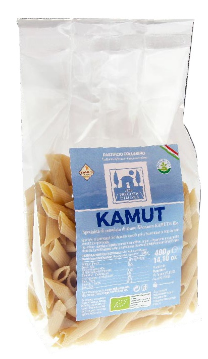 1800 PREGIATA DIMORA PENNE DI KAMUT 400 G - farmasconti.eu