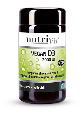 NUTRIVA VEGAN D3 60 COMPRESSE 2000 UI - farmasconti.eu