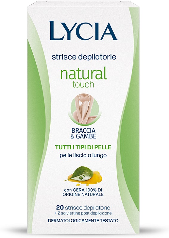 LYCIA 20 STRISCE B/G NATURALE 12 PEZZI - farmasconti.eu