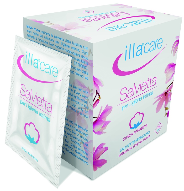 ILLA CARE SALVIETTA INTIMA 14 PEZZI - farmasconti.eu