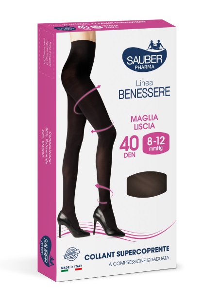 COLLANT SUPERCOPRENTE SAUBER 8-12MMHG NERO 4 - farmasconti.eu