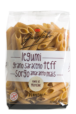 GAROFALO PENNONI PASTA SENZA GLUTINE LEGUMI E CEREALI 400 G - farmasconti.eu