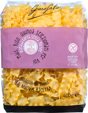 GAROFALO MAFALDA CORTA SENZA GLUTINE 400 G - farmasconti.eu