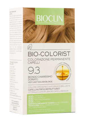 BIOCLIN BIO COLORIST 9,3 BIONDO CHIARISSIMO DORATO - farmasconti.eu