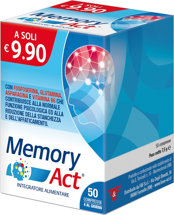 MEMORY ACT 50 COMPRESSE - farmasconti.eu