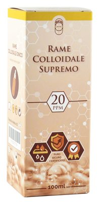 RAME COLLOIDALE SUPREMO 20PPM 100 ML - farmasconti.eu