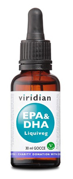 VIRIDIAN EPA & DHA LIQUIDVEGAN 200 ML - farmasconti.eu