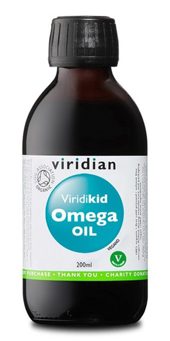 VIRIDIAN VIRIDIKID OMEGA OIL 200 ML - farmasconti.eu