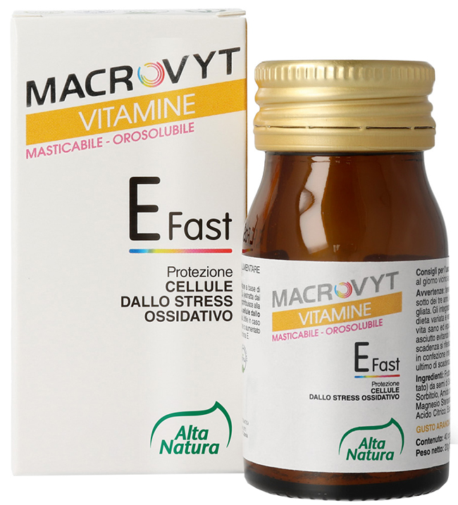MACROVYT VITAMINA E 40 COMPRESSE FAST - farmasconti.eu