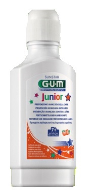 GUM JUNIOR MONSTER COLLUTORIO 300 ML PER BAMBINI DAI 6 ANNI IN SU - farmasconti.eu