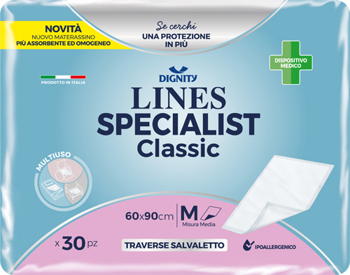 TRAVERSA LINES SPECIALIST CLASSIC 60X90CM TP 30 PEZZI - farmasconti.eu