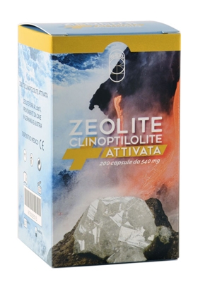ZEOLITE CLINOPTILOLITE ATTIVATA SUPREMA 200 CAPSULE 540 MG 108 G - farmasconti.eu