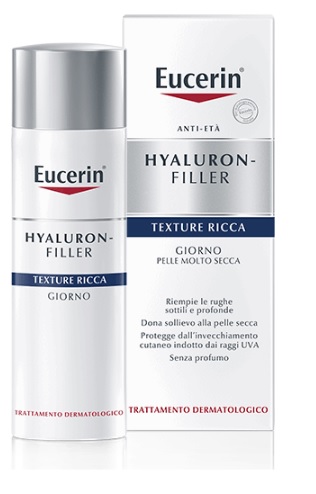 EUCERIN HYALURON-FILLER TEXTURE RICCA GIORNO 50 ML - farmasconti.eu