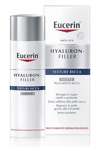 EUCERIN HYALURON+FILLER TEXTURE RICCA NOTTE 50 ML - farmasconti.eu