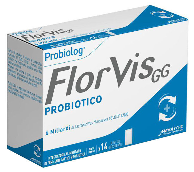 FLORVIS GG 14 BUSTINE OROSOLUBILI GUSTO MANGO - farmasconti.eu