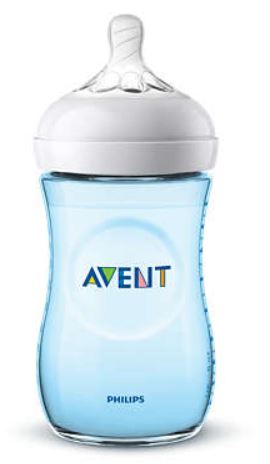AVENT BIBERON NATURAL PP 260ML AZZURRO SINGLE PACK - farmasconti.eu