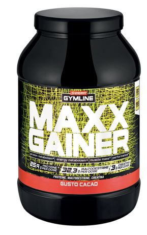 GYMLINE MAXX GAINER CACAO 1,5 KG - farmasconti.eu