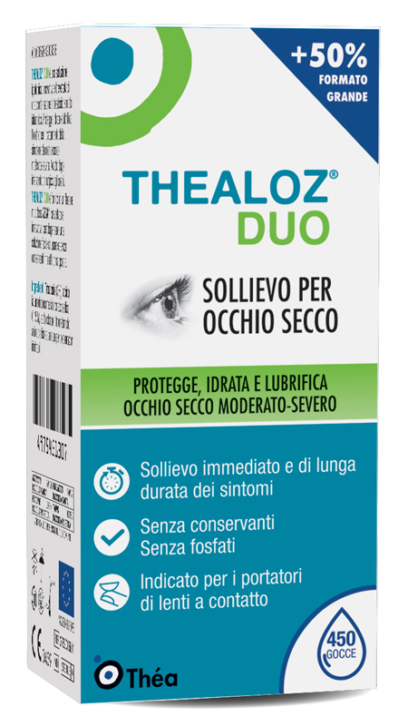 THEALOZ DUO SOLUZIONE OFTALMICA FLACONE 15 ML - farmasconti.eu