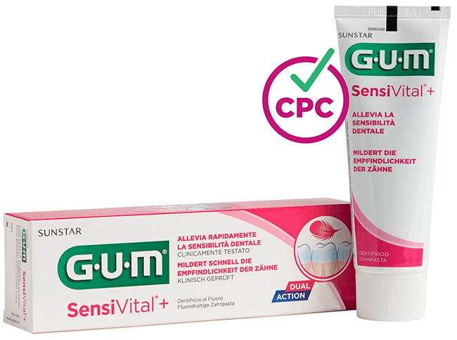 GUM SENSIVITAL + DENTIFRICIO 75 ML - farmasconti.eu