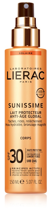 LIERAC SUNISSIME LATTE CORPO SPF30 150 ML - farmasconti.eu
