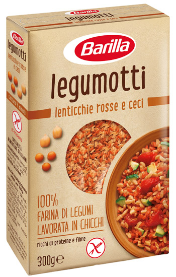 BARILLA LEGUMOTTI LENTICCHIE ROSSE E CECI 300 G - farmasconti.eu
