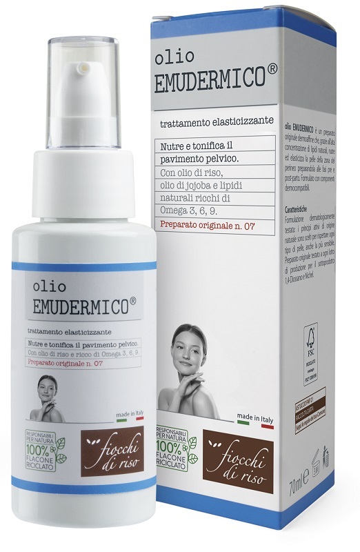 FIOCCHI DI RISO OLIO EMUDERMICO ELASTICIZZANTE 70 ML - farmasconti.eu