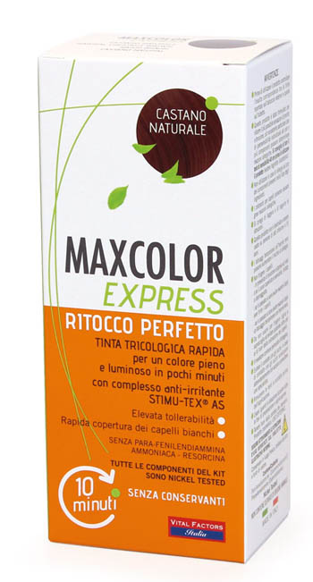 MAXCOLOR EXPRESS CASTANO NATURALE 80 ML - farmasconti.eu