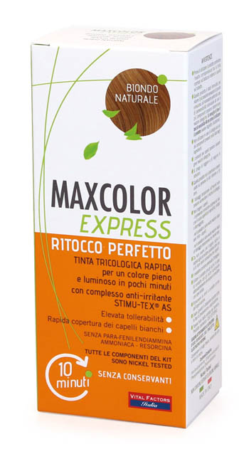 MAXCOLOR EXPRESS BIONDO NATURALE 80 ML - farmasconti.eu