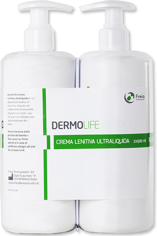 DERMOLIFE CREMA LENITIVA ULTRALIQUIDA 1000 ML - farmasconti.eu