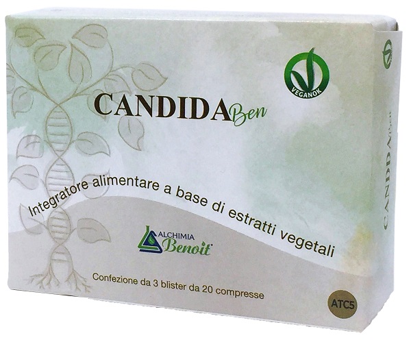 CANDIDA BEN 60 TAVOLETTE - farmasconti.eu