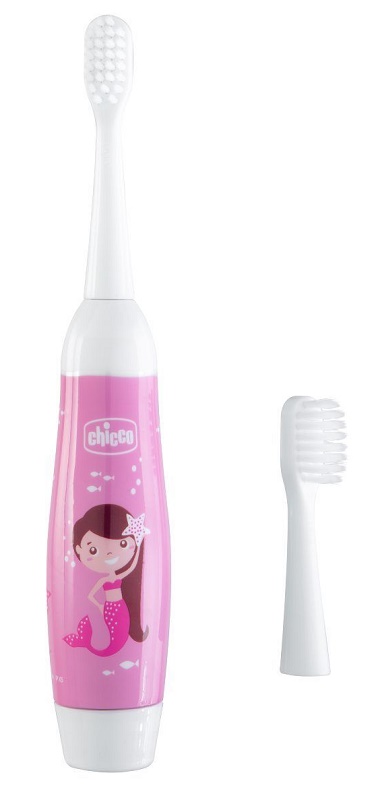 CHICCO SPAZZOLINO ELETTRICO ROSA - farmasconti.eu