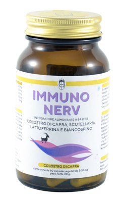 IMMUNO NERV COLOSTRO DI CAPRA SISTEMA NERVOSO 60 CAPSULE VEGETALI - farmasconti.eu