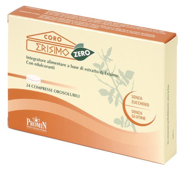 CORO ERISIMO ZERO 24 COMPRESSE OROSOLUBILI - farmasconti.eu