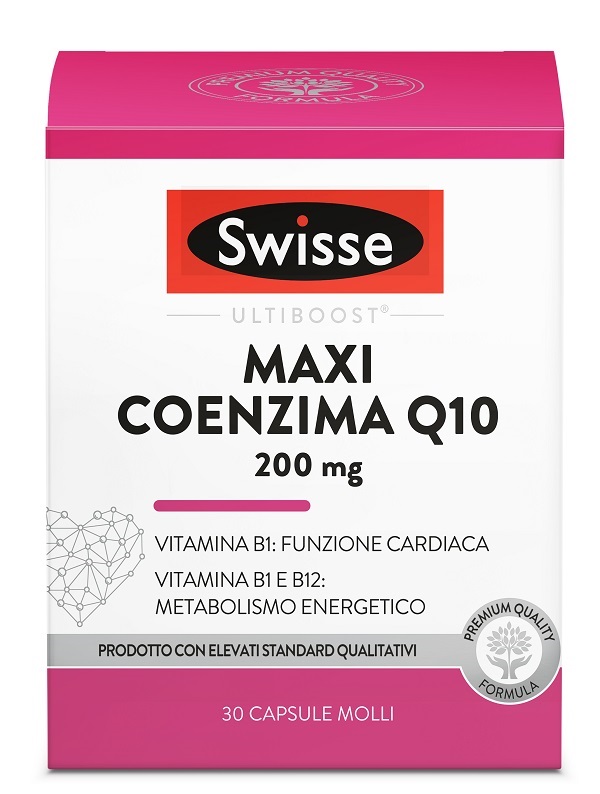 SWISSE MAXI COENZIMA Q10 200 MG 30 CAPSULE - farmasconti.eu