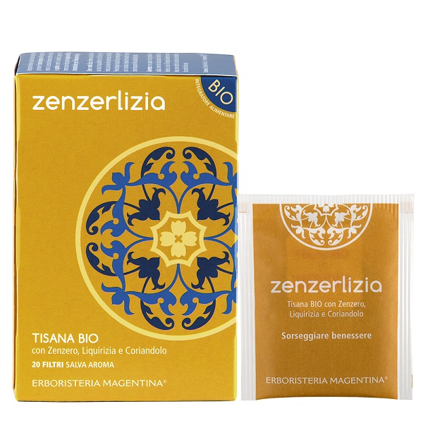 TISANA ZENZERLIZIA BIO 20 FILTRI - farmasconti.eu