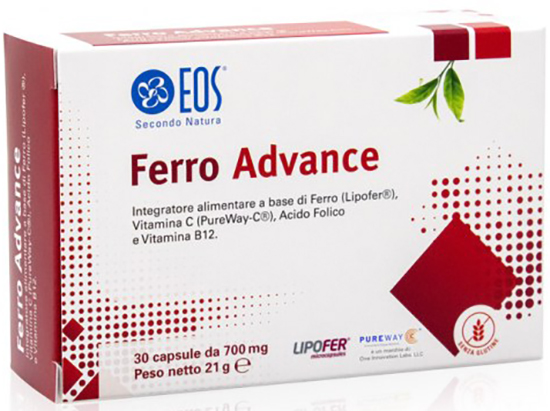 EOS FERRO ADVANCE 30 CAPSULE - farmasconti.eu