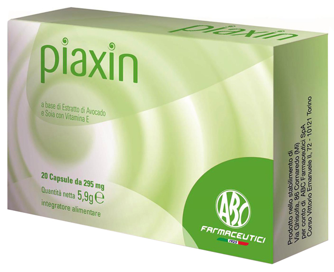 PIAXIN 20 CAPSULE 295 MG - farmasconti.eu