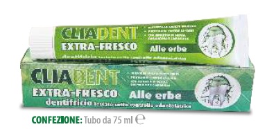 CLIADENT DENTIFRICIO ALITO FRESCO ALLE ERBE 75 ML - farmasconti.eu