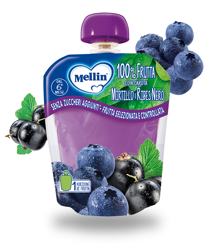 MELLIN POUCH MIRTILLO/RIBES 90 G - farmasconti.eu