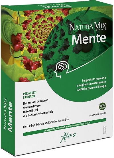 NATURA MIX ADVANCED MENTE 10 FLACONCINI - farmasconti.eu