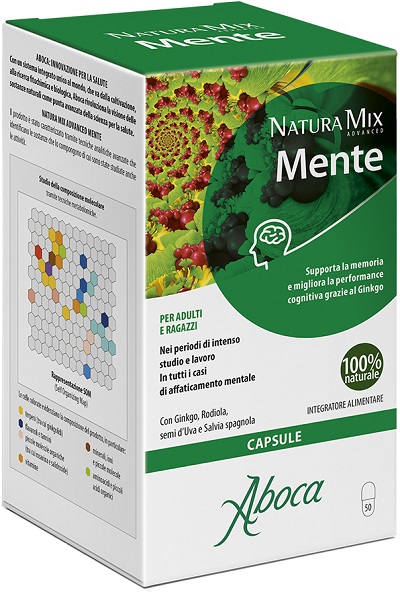 NATURA MIX ADVANCED MENTE 50 CAPSULE - farmasconti.eu