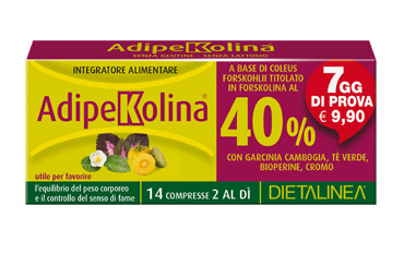 ADIPEKOLINA 7 DAYS 14 COMPRESSE DIETALINEA - farmasconti.eu