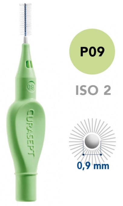 CURASEPT PROXI P09 VERDE CHIARO/LIGHT GREEN 5 PEZZI - farmasconti.eu