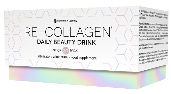 RE-COLLAGEN DAILY BEAUTY DRINK 20 STICK PACK X 12 ML - farmasconti.eu