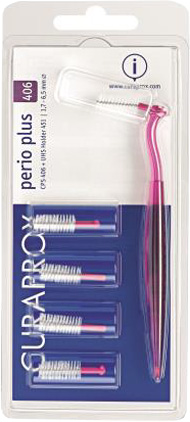 CURAPROX CPS PERIO CPS 406 CON 5 SCOVOLINI + SUPPORTO - farmasconti.eu