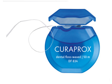 CURAPROX DF 834 DENTAL FLOSS WAXED 50 METRI - farmasconti.eu