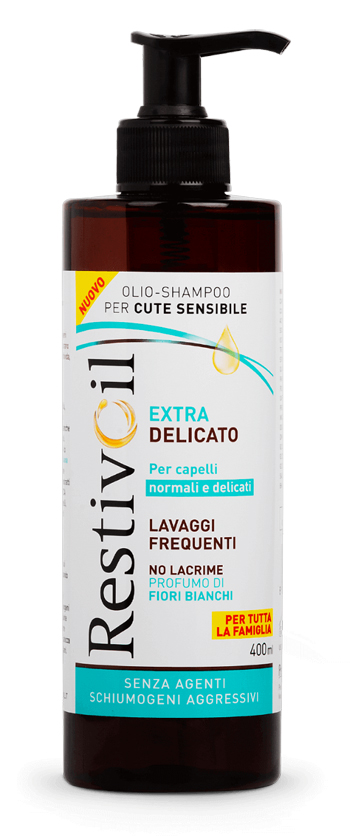 RESTIVOIL EXTRA DELICATO OLIO SHAMPOO PER CUTE SENSIBILE 400 ML - farmasconti.eu