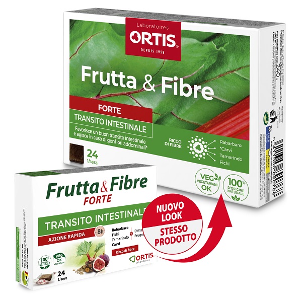 FRUTTA & FIBRE FORTE 24 CUBETTI - farmasconti.eu