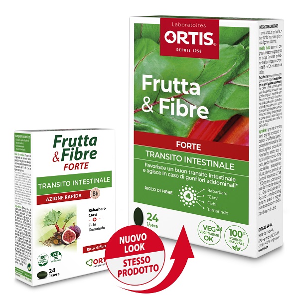 FRUTTA & FIBRE FORTE 24 COMPRESSE - farmasconti.eu
